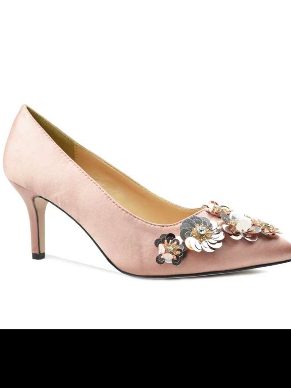 Elegant Blush Pink Embellished Women’s Pump size 9